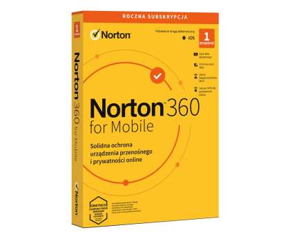 Program antywirusowy NortonLifeLock 360 Mobile 1st. (12m.) ESD